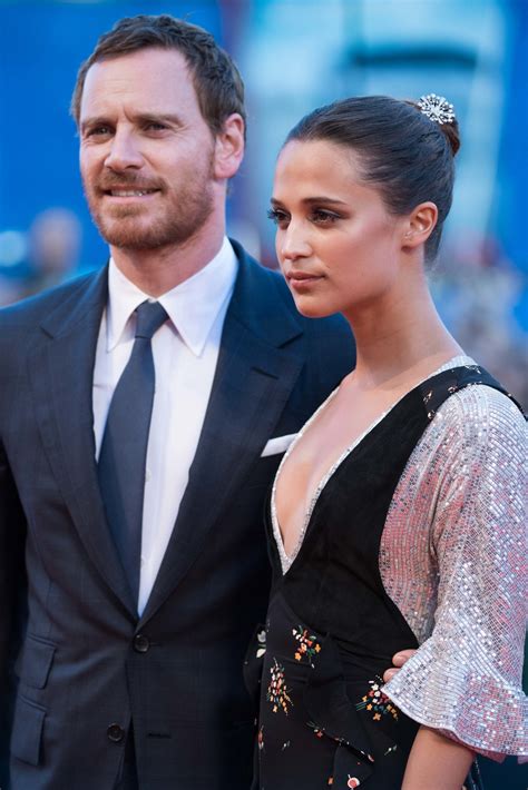 michael fassbender wife alicia vikander.